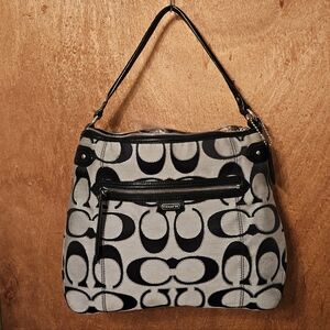 Coach Lurex Signature C                                            Shoulder Bag